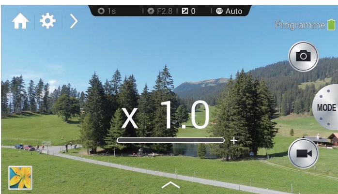 SAMSUNG GALAXY CAMERA 2 EK-GC200 - Augmenter ou réduire le zoom - 2
