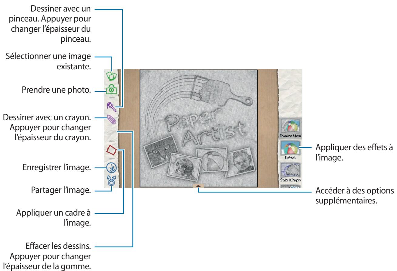 SAMSUNG GALAXY CAMERA 2 EK-GC200 - Organiser les applications dans des dossiers - 2