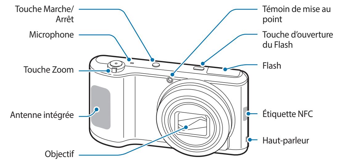 SAMSUNG GALAXY CAMERA 2 EK-GC200 - Vue de l'appareil - 1