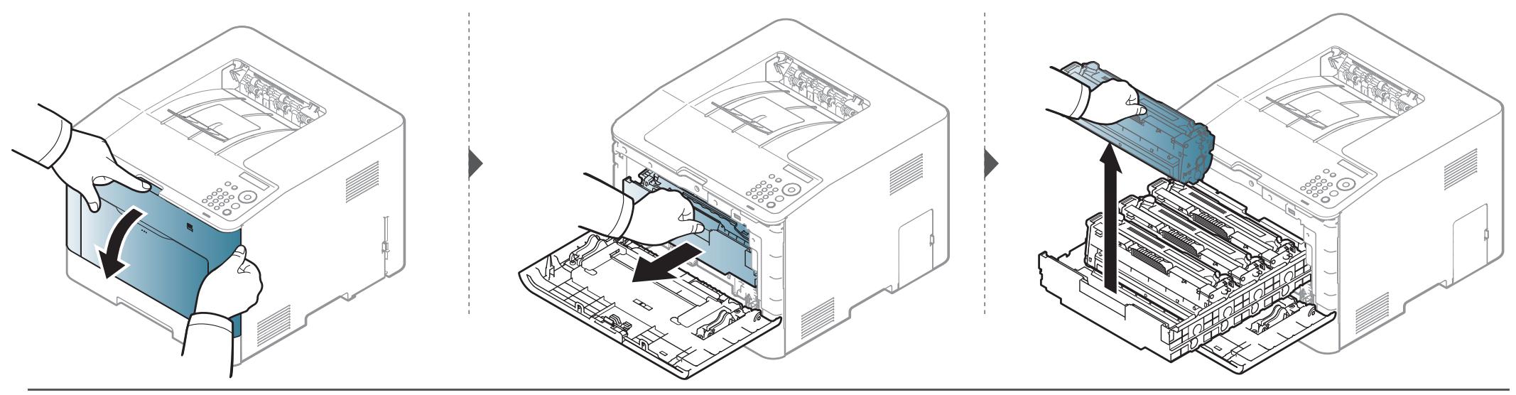 SAMSUNG CLP-415NW - Redistribution du toner - 3