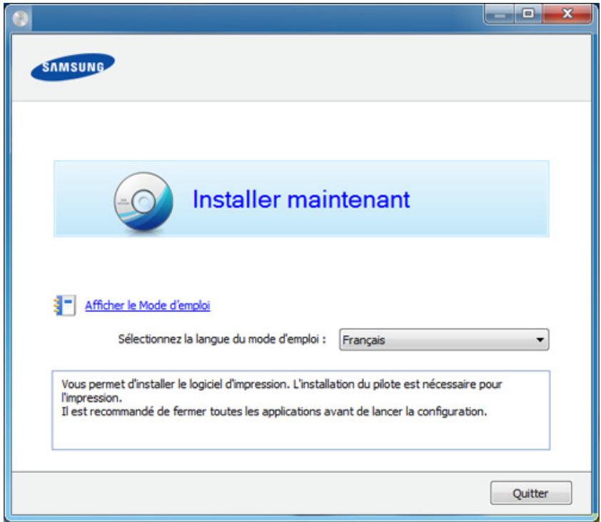 SAMSUNG CLP-415NW - Sélectionnez installer maintenant. - 1