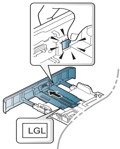 SAMSUNG CLP-415NW - Pour le papier au format legal : - 1