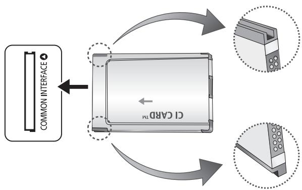 SAMSUNG UE32F5300 - Connexion à une fente de carte de visionnement - 1