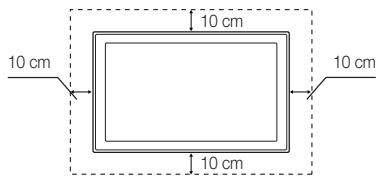 SAMSUNG UE32EH6030 - Securing the Installation Space - 5