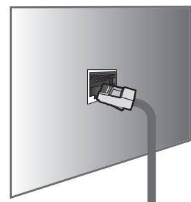 SAMSUNG UE32H5000 - ■ Connexion réseau cablee - 2