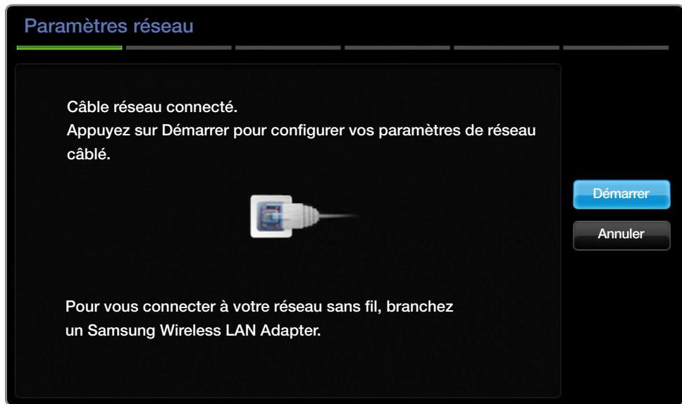 SAMSUNG UE32H5000 - Procedure de configuration automatique - 1