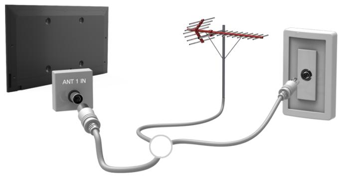 SAMSUNG UE48H6200 - Connexion avec antennae - 2