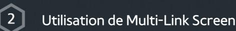 SAMSUNG UE48H6200 - Utilisation du mode Multi-Link Screen - 3