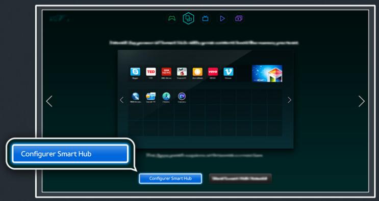 SAMSUNG UE48H6200 - Configuration de la Smart Hub - 1