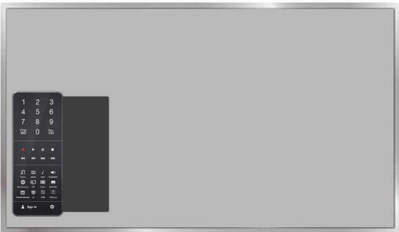 SAMSUNG UE48H6400 - Displaying the Remote Control on the Screen (virtual remote control) - 1