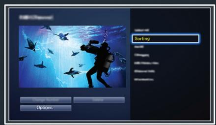 SAMSUNG UE48H6400 - Sorting the channel list - 3