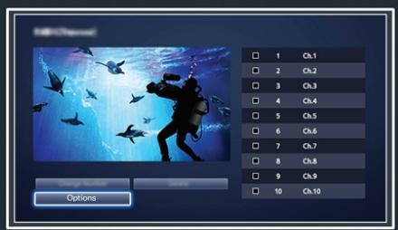 SAMSUNG UE48H6400 - Sorting the channel list - 1