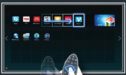 SAMSUNG UE48H6400 - Using the Samsung Smart Control - 2