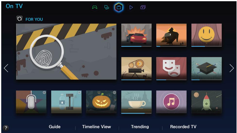 SAMSUNG UE48H6400 - Using On TV Panel - 1