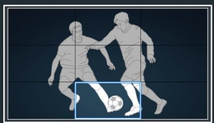 SAMSUNG UE48H6400 - Using Football Mode - 1