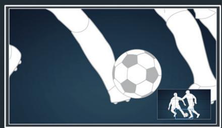 SAMSUNG UE48H6400 - Using Football Mode - 3