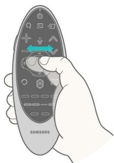 SAMSUNG UE48H6400 - Moving to the Smart Hub panel - 1
