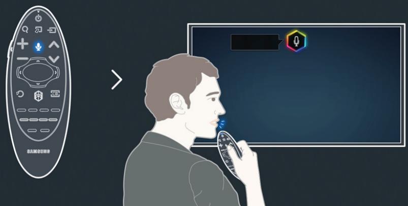 SAMSUNG UE48H6400 - Using Voice Control - 1