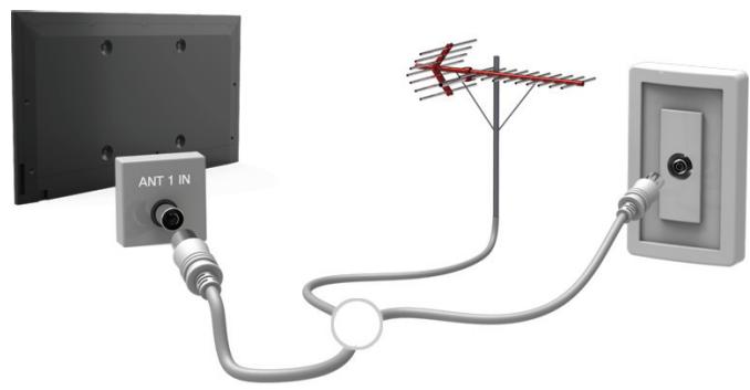 SAMSUNG UE50H6400 - Aerial Connection - 2