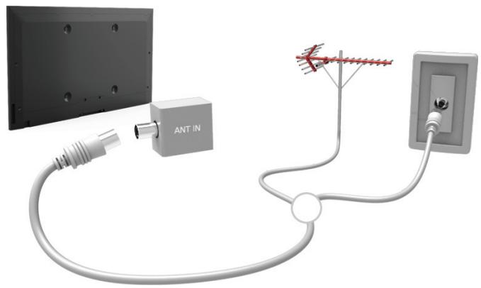 SAMSUNG UE50H6400 - Aerial Connection - 1