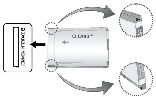 SAMSUNG UE50H6400 - To connect the CI CARD, follow these steps: - 1