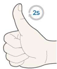 SAMSUNG UE55HU8500 - Apprentissage des fonctions de base de la commande par mouvement. - 11