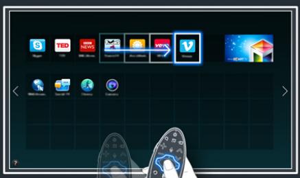 SAMSUNG UE55HU8500 - Utilisation du Samsung Smart Control - 2