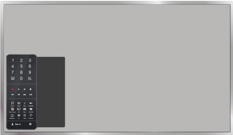 SAMSUNG UE55HU8500 - Affichage de la télécommande à l'écran (télécommande virtuelle) - 1