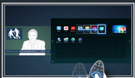 SAMSUNG UE55HU8500 - Utilisation du mode multi-link screen - 3