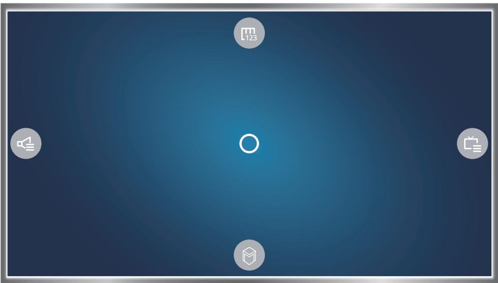 SAMSUNG UE55JU7500 - Utilisation du téléviseur avec le bouton POINTER - 1