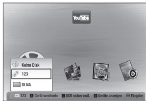 SAMSUNG BD-ES5000 - Wiedergabe eines USB-Speicherverats - 1