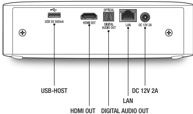 SAMSUNG BD-ES 5000 - Rückseite - 1