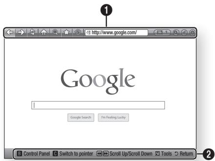 SAMSUNG BD-ES6000 - Le navigateur web d'un coup d'œil - 1