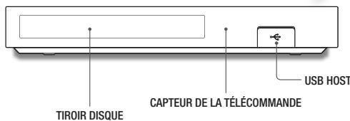 SAMSUNG BD-F5500 - Panneau avant - 2