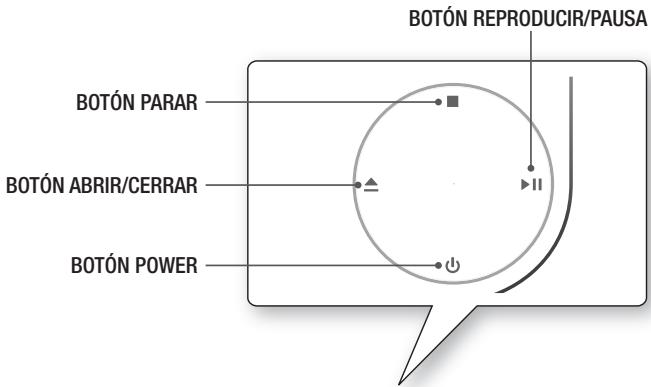SAMSUNG BD F6500 - Panel frontal - 1
