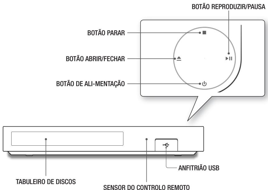 SAMSUNG BD F6500 - Painel anterior - 1