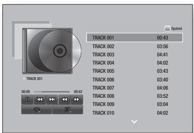 SAMSUNG BD F6500 - Ripetizione delle traccé di un CD audio - 1