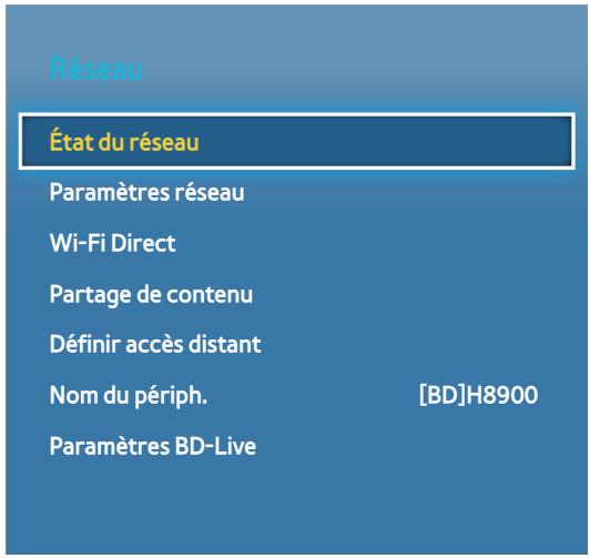 SAMSUNG BD-H8500 - Réseau - 1
