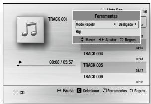 SAMSUNG BDJ 5500 - Repetir um CD de ãudio (CD-DA)/MP3 - 1