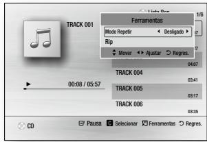 SAMSUNG BDJ5500 - Repetir um CD de Áudio (CD-DA)/MP3 - 1