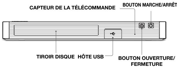 SAMSUNG BDJ5500 - Panneau avant - 1