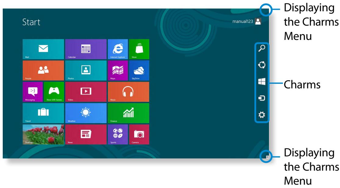 SAMSUNG ATIV SMART PC 500T1C-A01FR - Activating the Charms - 1