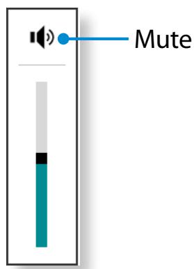 SAMSUNG ATIV SMART PC 500T1C-A04FR - Adjusting the Volume using the Volume Adjustment Program - 1