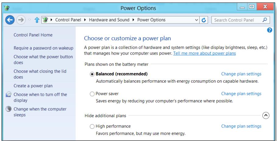 SAMSUNG ATIV SMART PC 500T1C-A04FR - Using the power management program - 1