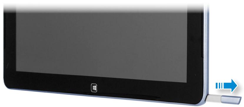 SAMSUNG ATIV SMART PC 500T1C-A04FR - Taking Out the S Pen - 1