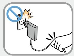 SAMSUNG ATIV SMART PC 500T1C-A04FR - AC Adapter Usage Precautions - 4