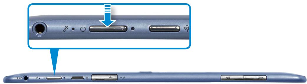 SAMSUNG ATIV SMART PC 500T1C-A04FR - Turning the computer on - 1