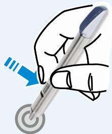 SAMSUNG ATIV SMART PC 500T1C-H01FR - S Pen structure and functions - 4