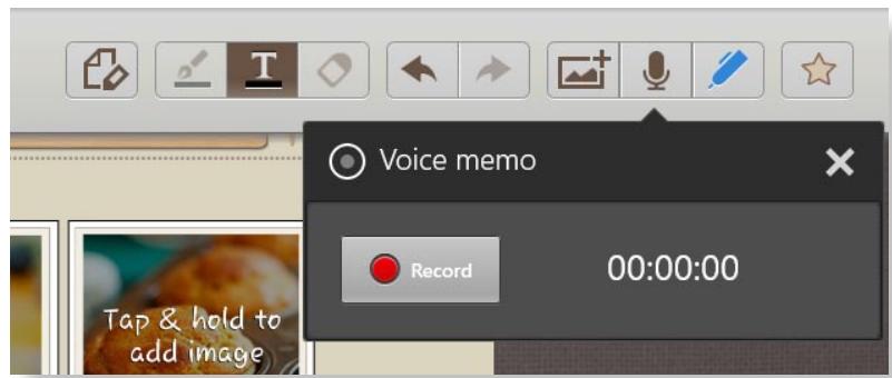 SAMSUNG ATIV SMART PC 500T1C-H02FR - Recording a voice memo - 1