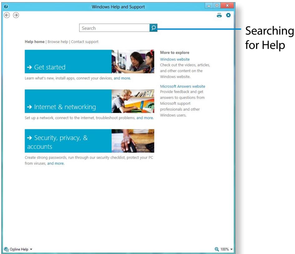SAMSUNG ATIV SMART PC 500T1C-H02FR - Displaying Help - 2